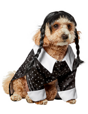 Ruby Slippers Wednesday Addams Pet Costume Medium