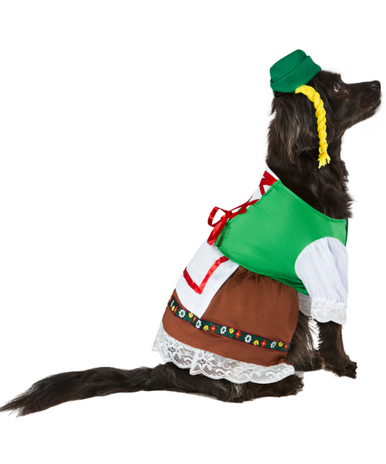 Ruby Slippers Oktoberfest Sweety Pet Costume Extra Large