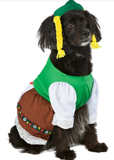 Ruby Slippers Oktoberfest Sweety Pet Costume Extra Large