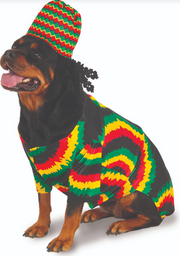 Ruby Slippers Big Dogs Rasta Pet Costume Extra Extra Extra Large
