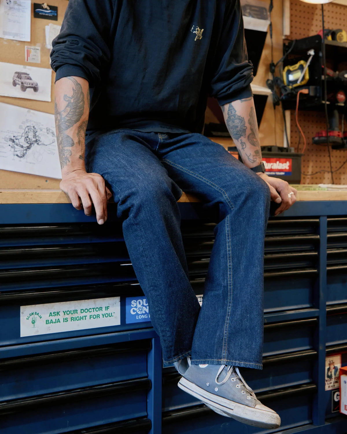 RVCA True RVCA Straight Fit Jeans