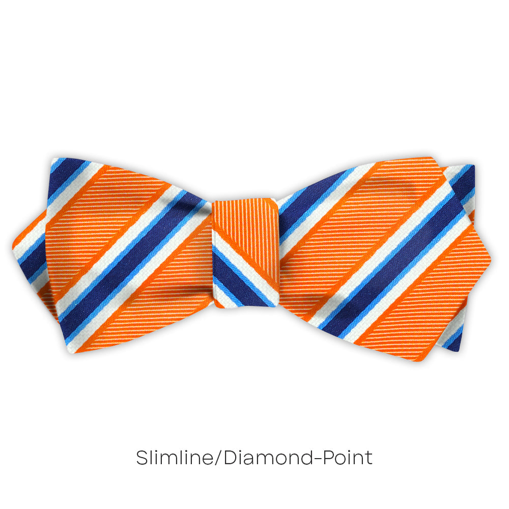 Riverside Orange - bow ties