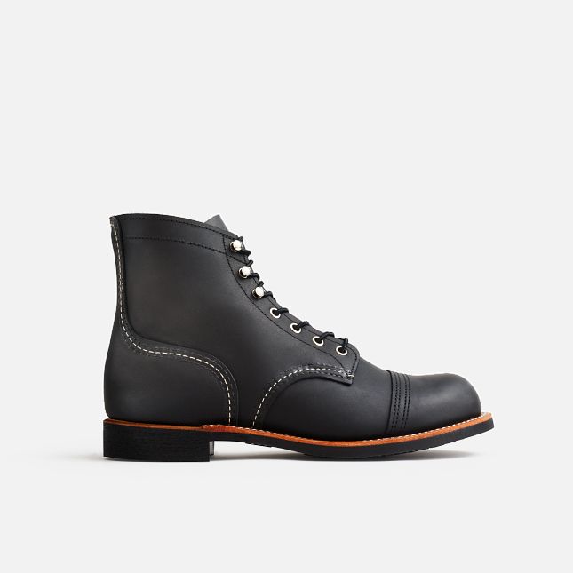 Red Wing Iron Ranger #8084 - Black Harness Leather by Harbour Thread