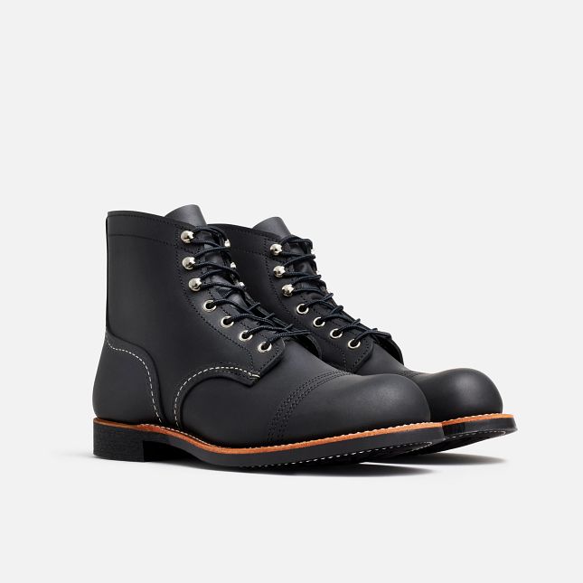 Red Wing Iron Ranger #8084 - Black Harness Leather by Harbour Thread