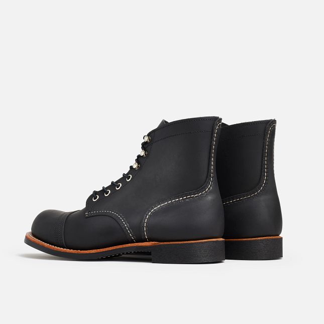 Red Wing Iron Ranger #8084 - Black Harness Leather by Harbour Thread