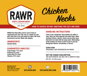 Rawr Frozen Chicken Necks 1lb