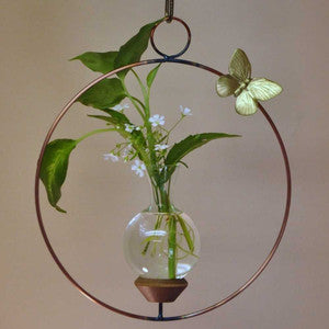Round Hanging Vase
