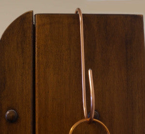 Copper-Coated S Hooks – Set of 4