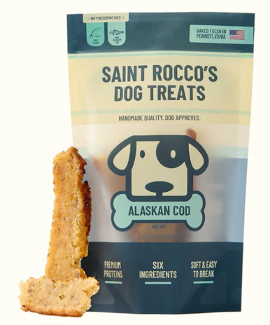 Saint Rocco’s Dog Treats Cod 16oz