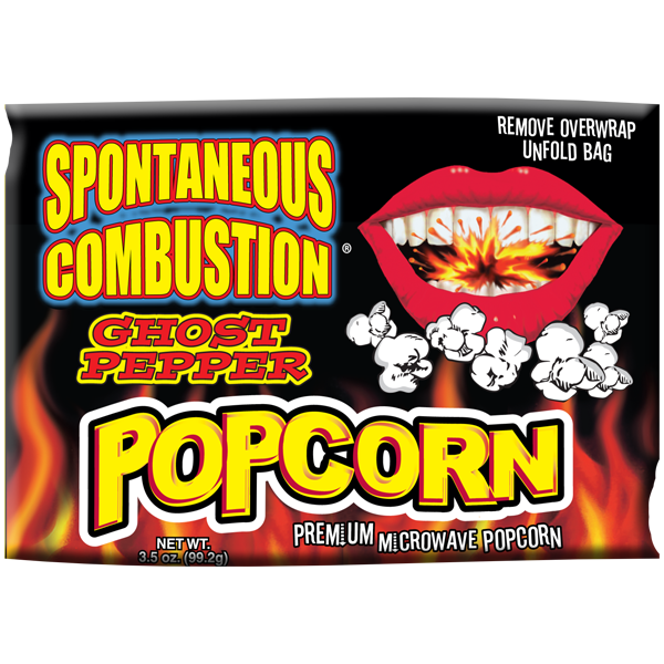 Food Kit Popcorn Spontaneous Combustion Ghost Ppper by Homeportonline