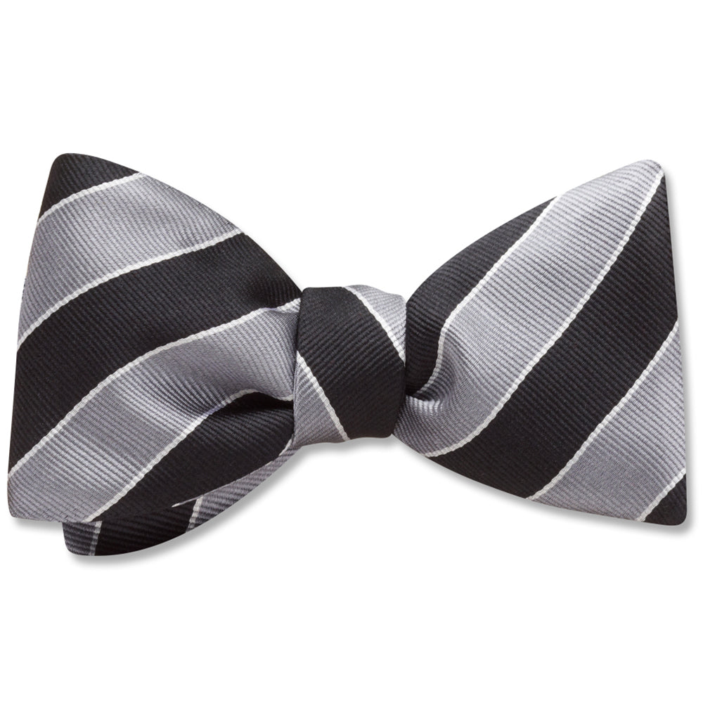 Scholastic Black/Silver - bow ties