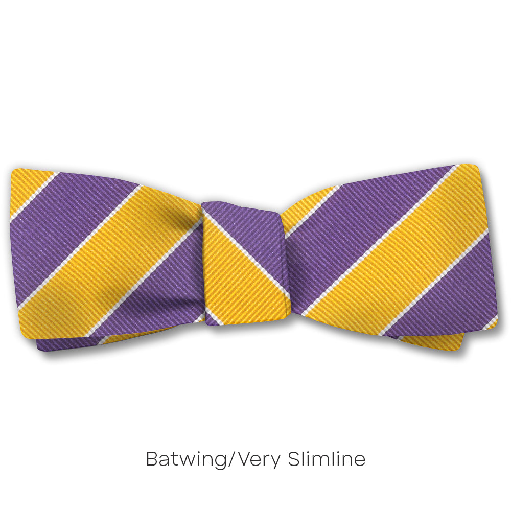 Scholastic Purple/Gold - bow ties