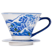 Coffee Dripper - 2 Cup Ceramic, Wave by Homeportonline