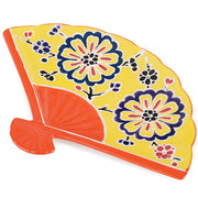 Fan Plate Yellow Flower 8x5 by Homeportonline