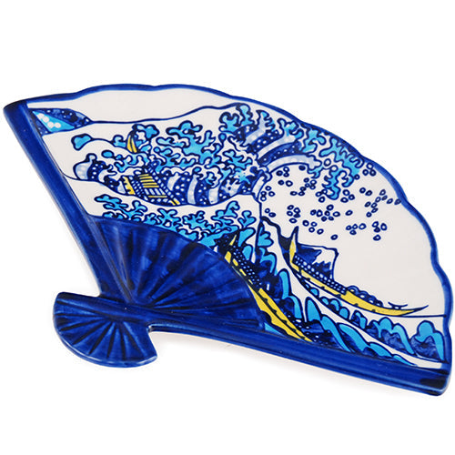 Fan Plate Hokusai Wave 8x5 by Homeportonline