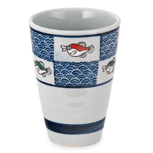 Fish Tea Cup 9oz by Homeportonline