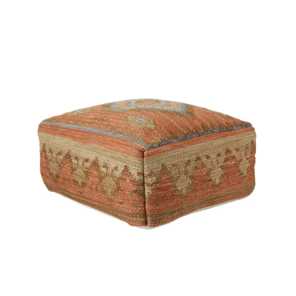 Sundial Ember Terracotta Pouf by Homeportonline