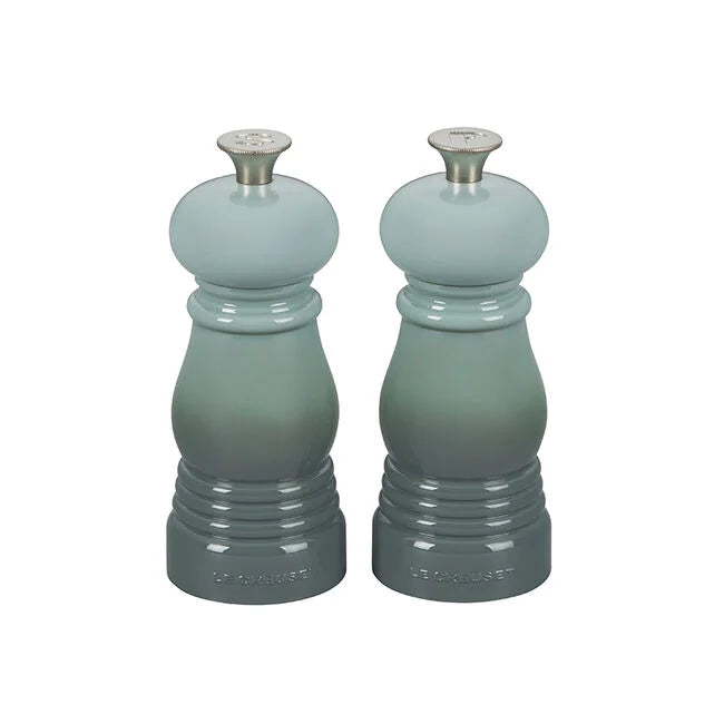 Acrylic Classic Petite Salt and Pepper Mill Set by Kiss the Cook