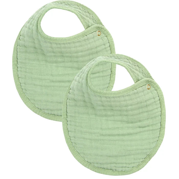 Lou Lou and Company Cloud Muslin Bib 2-Pack
