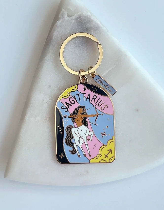Idlewild Co. Zodiac Keychain