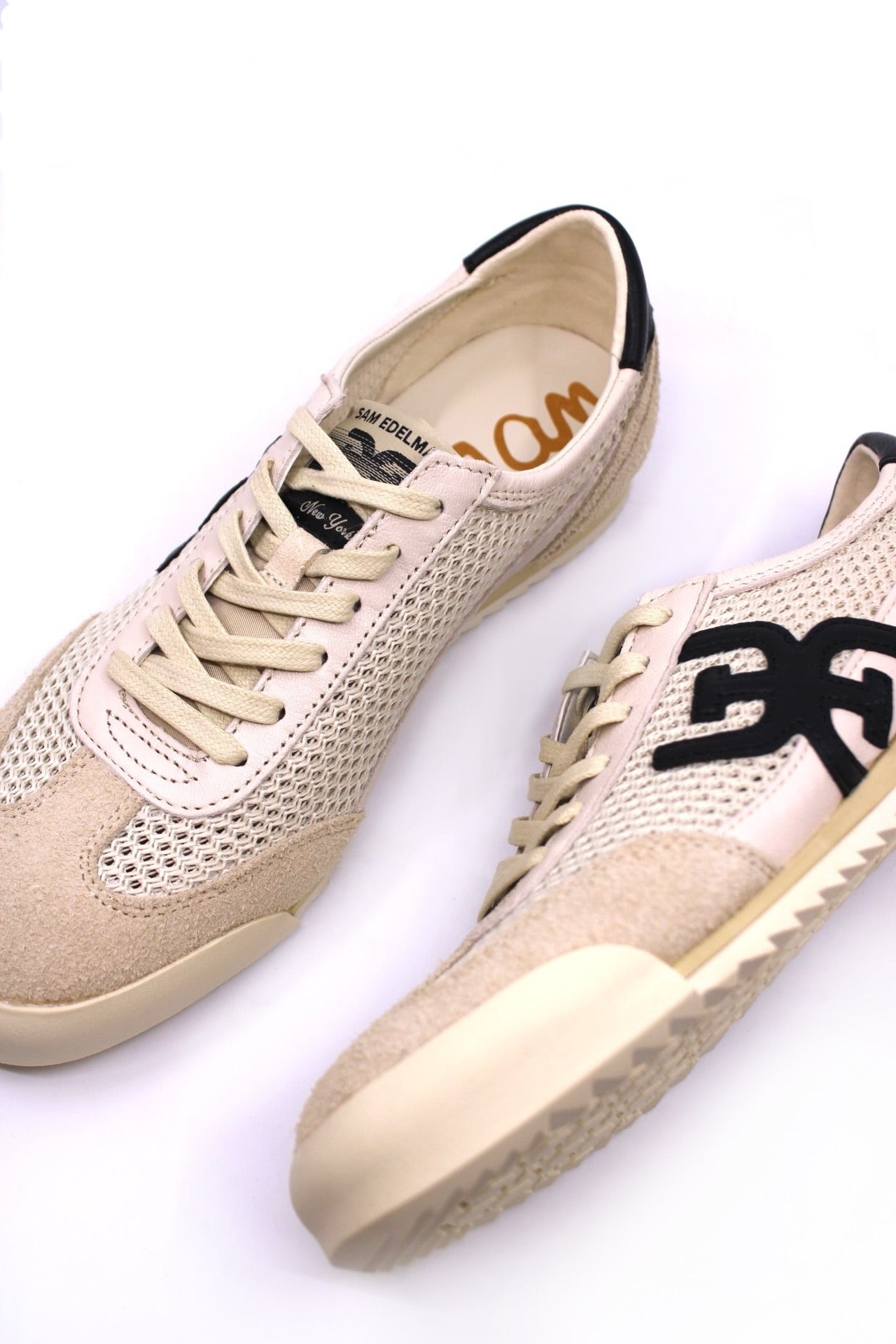 Sam Edelman Ivey Mesh New Ecru/Black by Dear Lucy