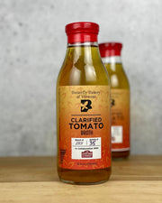 Clarified Tomato Broth by Butterfly Bakery of Vermont