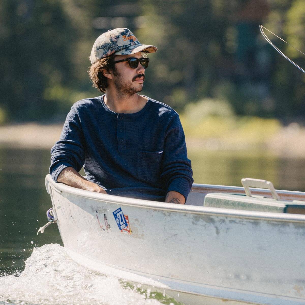 Seager Sawpit Henley Long Sleeve Thermal