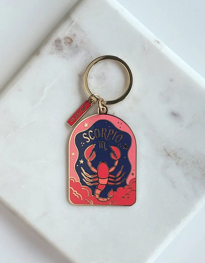 Idlewild Co. Zodiac Keychain