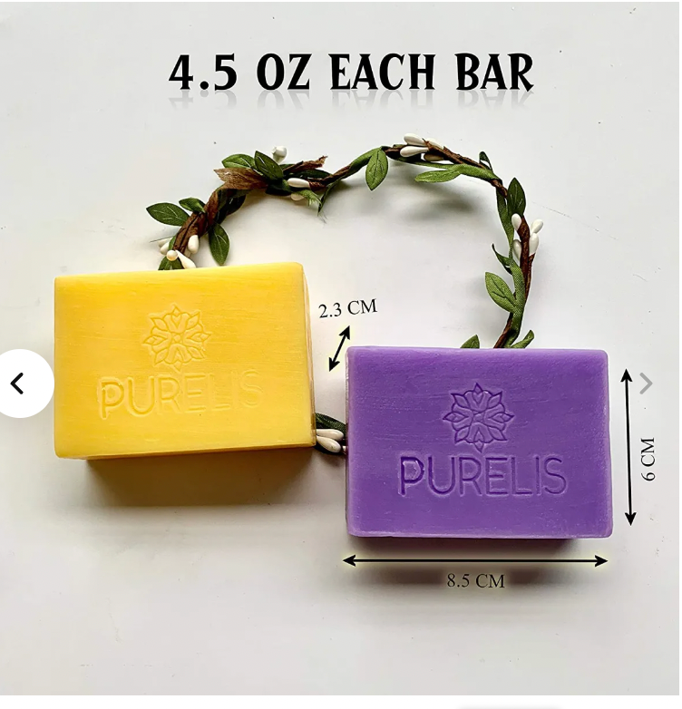 Purelis Artisan Crafted Soap Bars by SidePony Boutique