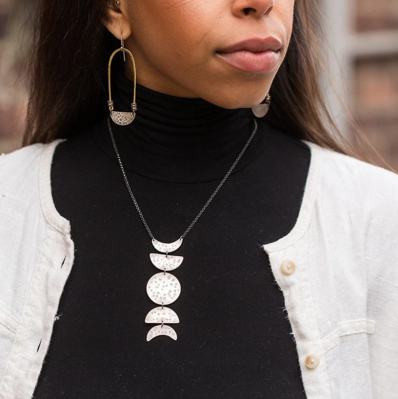 Selene Earrings by jenkahnjewelry