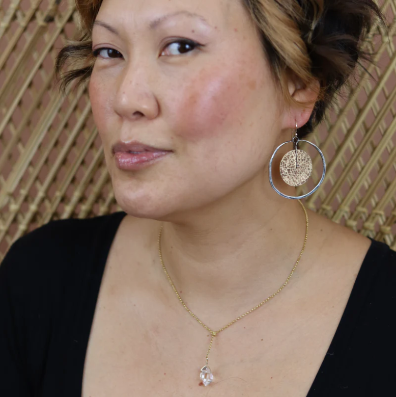 Circles Within Earrings by jenkahnjewelry