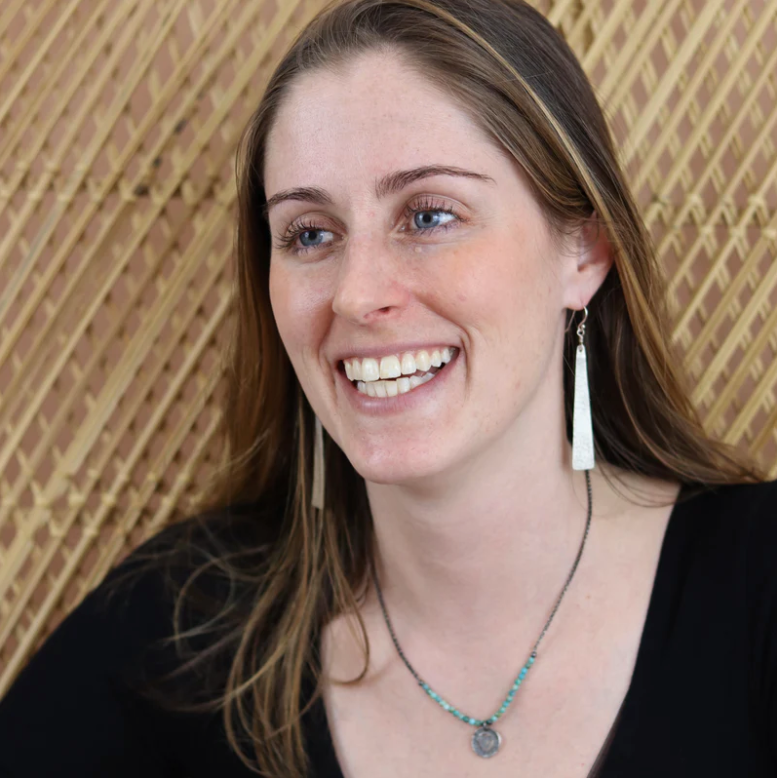 Silver Taper Earrings by jenkahnjewelry