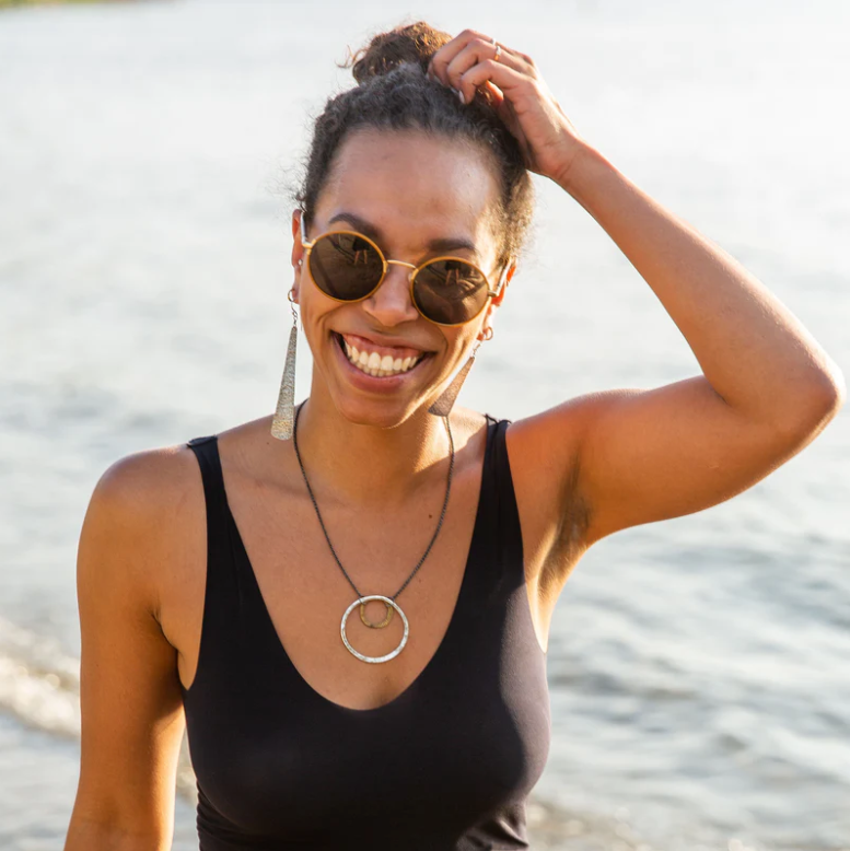 Silver Taper Earrings by jenkahnjewelry