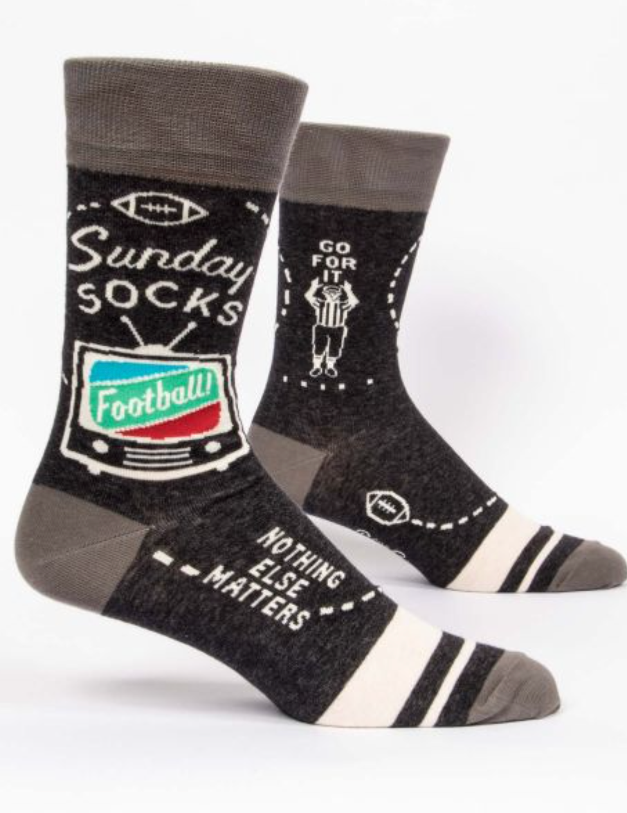 Men's Socks - Sunday Football Socks by SidePony Boutique