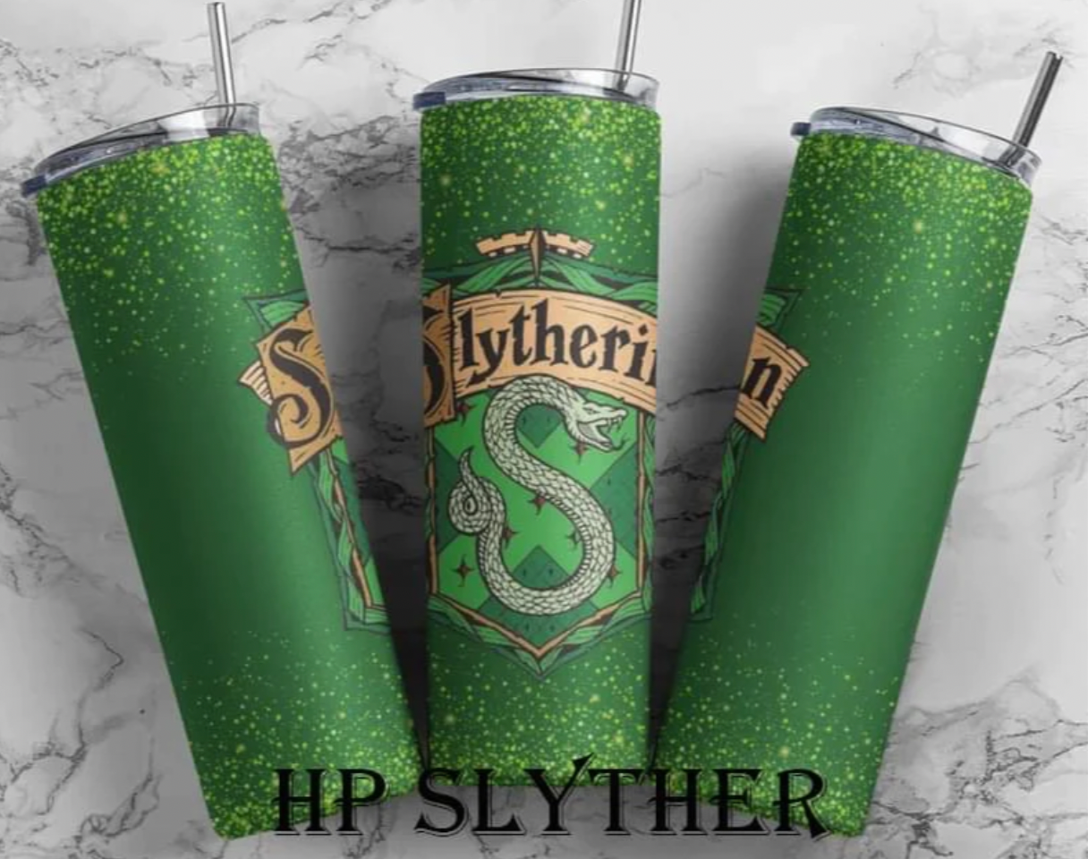 20oz Skinny Tumbler - HP Green House by SidePony Boutique