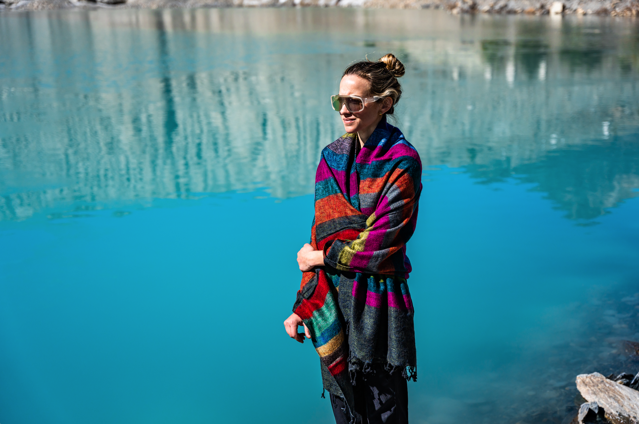 Lobuche Yak Shawl | Sunset by US Sherpa