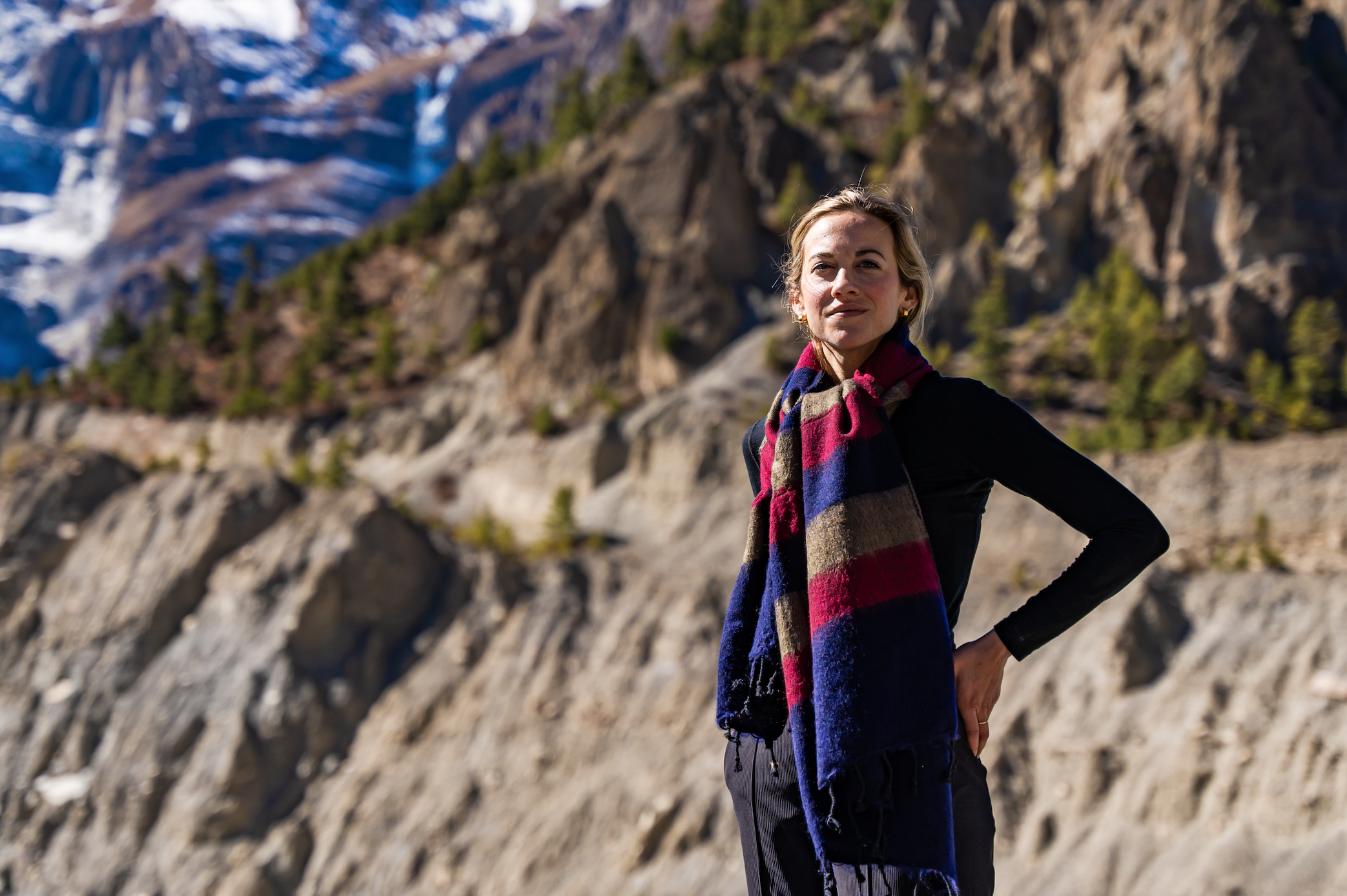 Lobuche Yak Shawl | River by US Sherpa