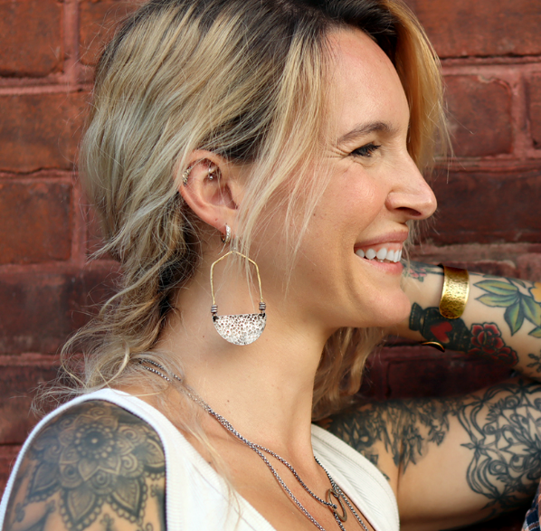 Selene Earrings by jenkahnjewelry