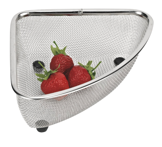 Mesh Corner Sink Strainer by Homeportonline