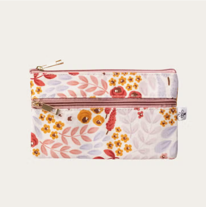 Marigold Wildflowers Pencil Pouch by Wild Lark