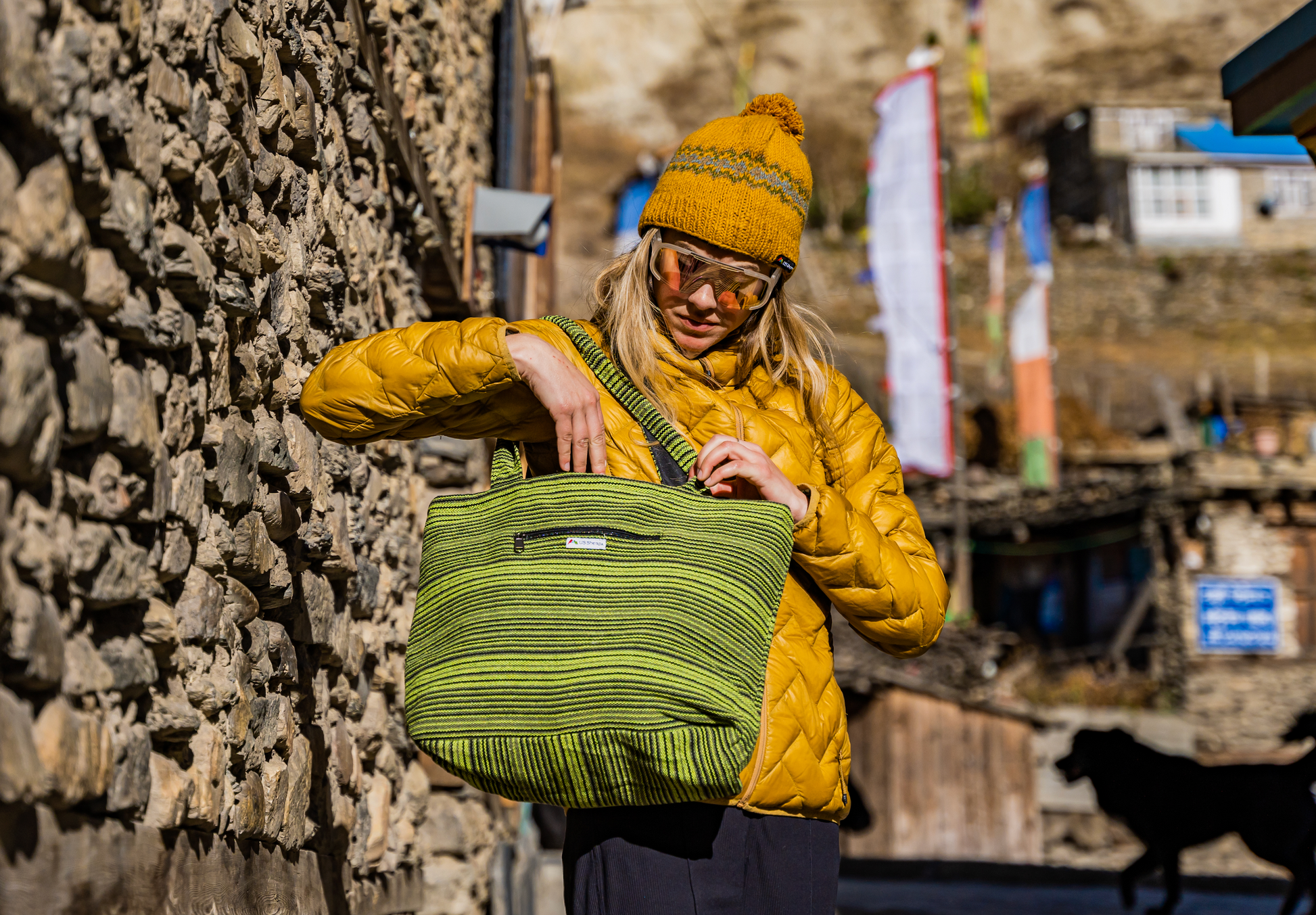 Rungi Chungi Tote Bag | Grass by US Sherpa