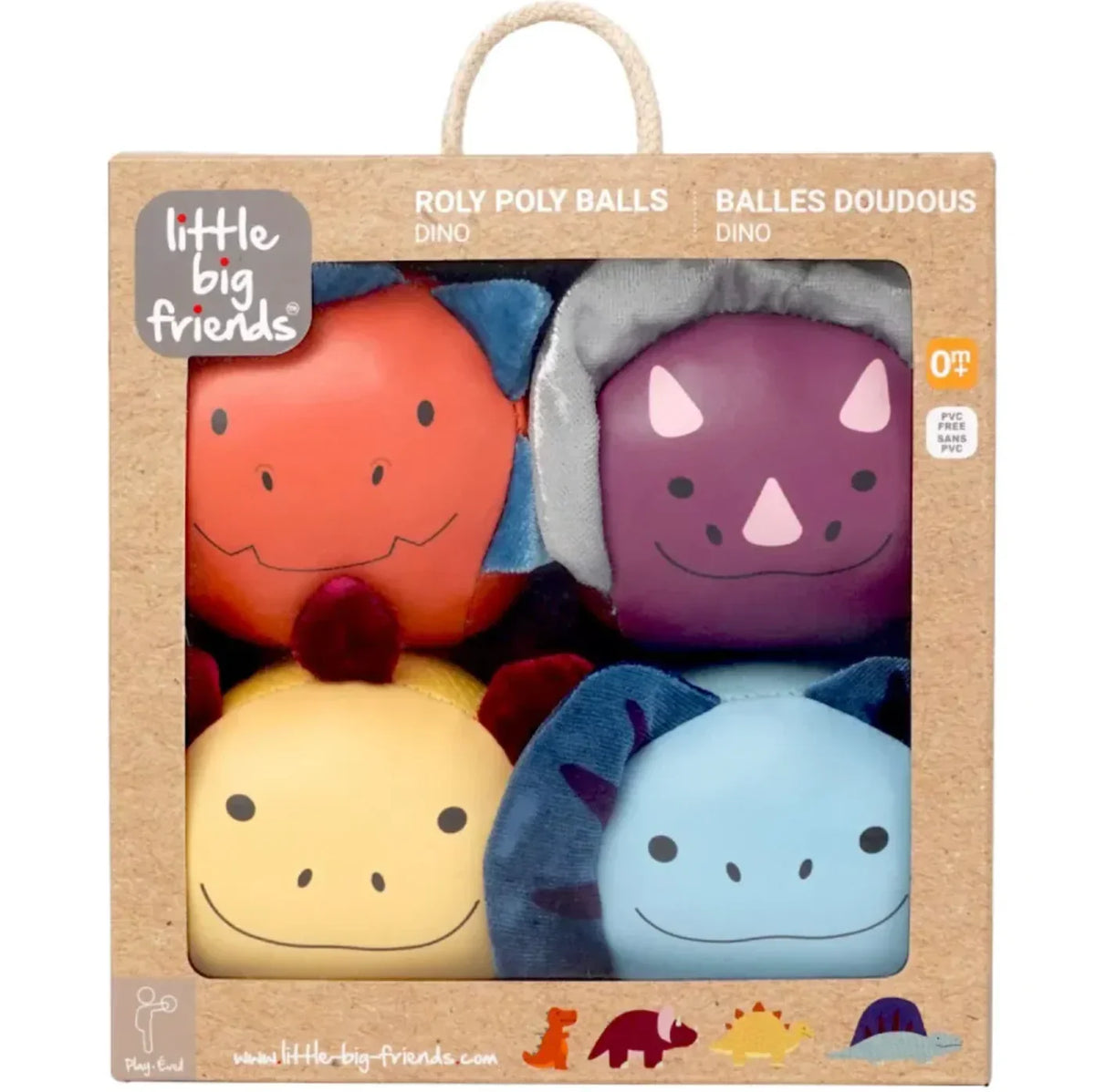 Little Big Friends Roly Poly Balls | Dino