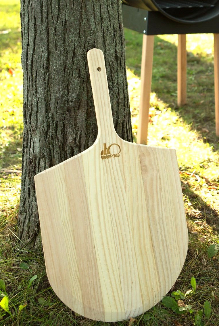 Short-handled Wood Pizza Peel by WoodFyred