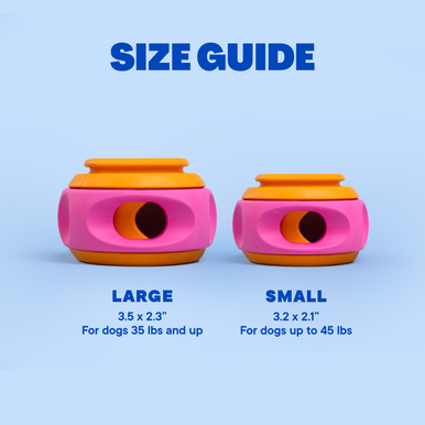 Wag Lab Play Stack The Spinner Pink / Orange Small