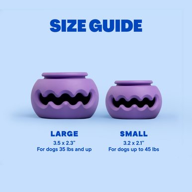 Wag Lab Play Stack The Squiggle Purple Large
