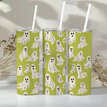 Ghosts on Green 20 oz Tumbler