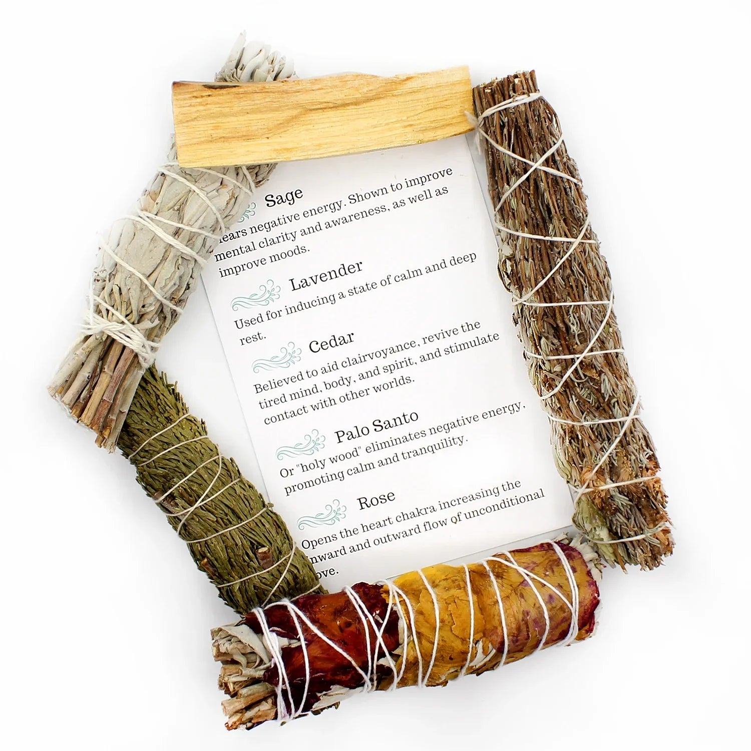 Sale!-Smoke Cleansing Sampler Kit (Smudge Kit)