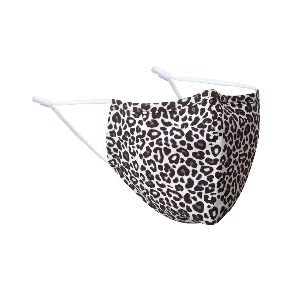 Snow Leopard Face Mask