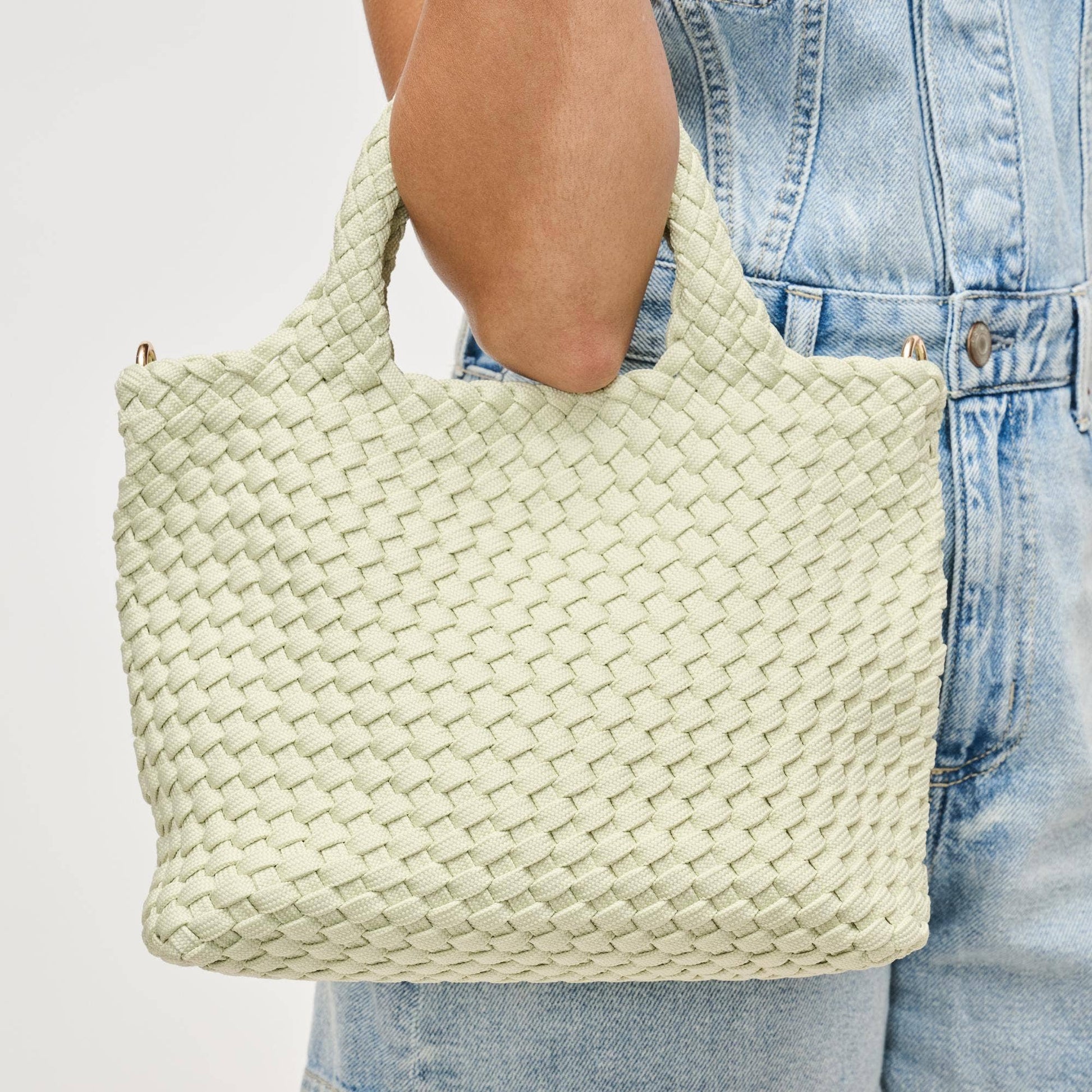 Sol and Selene Sky's The Limit - Small Sustainable Crossbody: Pistachio by Dear Lucy