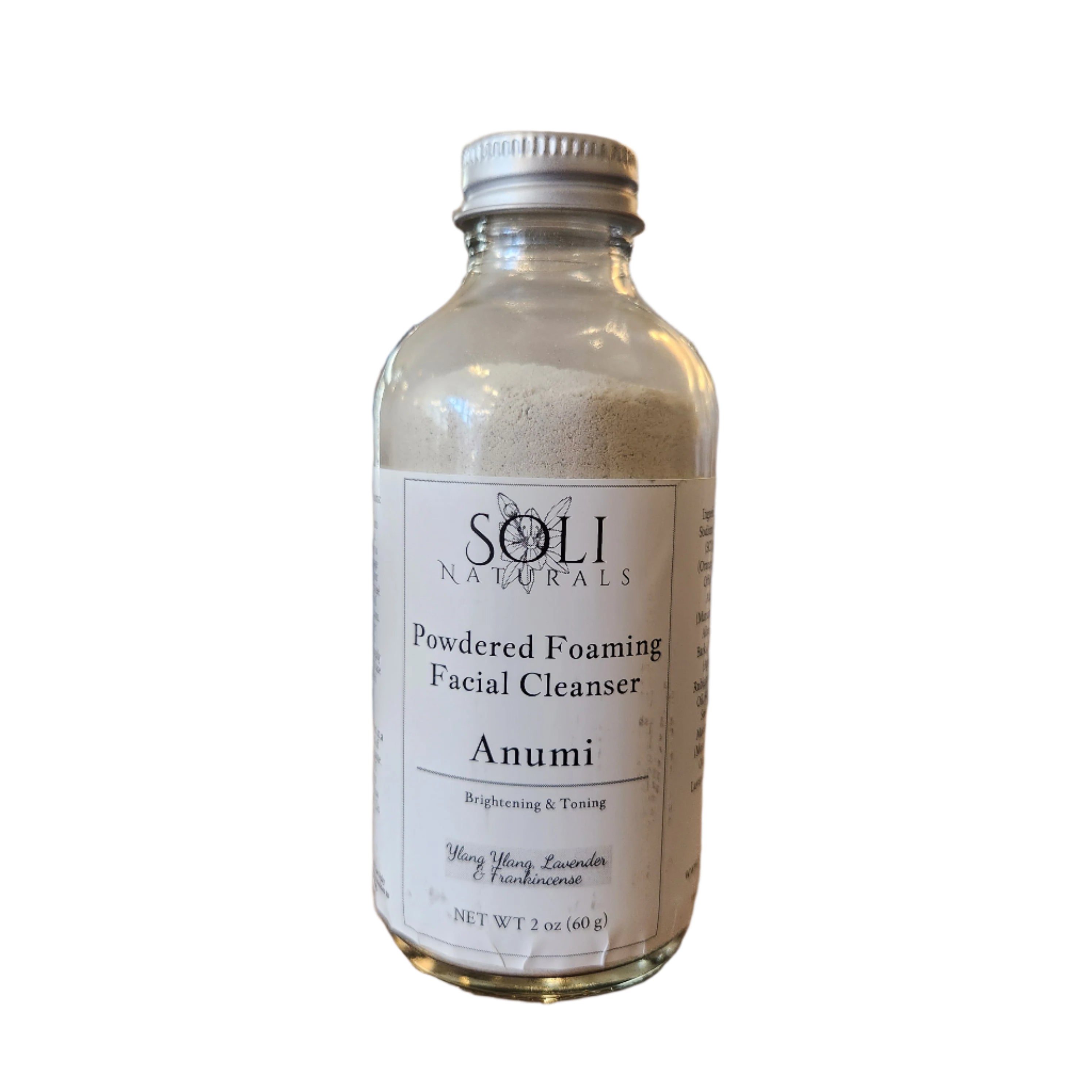 Powdered Foaming Facial Cleanser - Soli Naturals